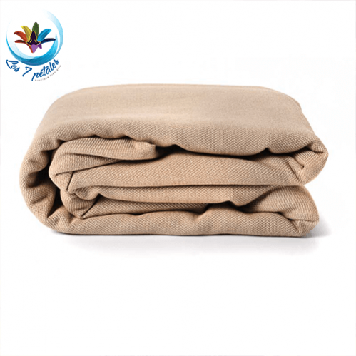 Echarpe bébé traditionnelle physiologique unie couleur sable beige