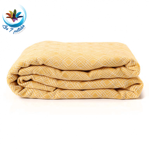 Echarpe Nomade Ocre portage traditionnel