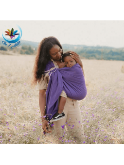 Echarpe Myrtille Sling avec anneau pour porter bébé