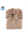 Echarpe porte bebe sans noeud avec anneau Beige Sable sling