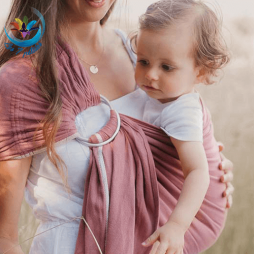 Echarpe Terracotta Sling avec anneau pour porter bébé
