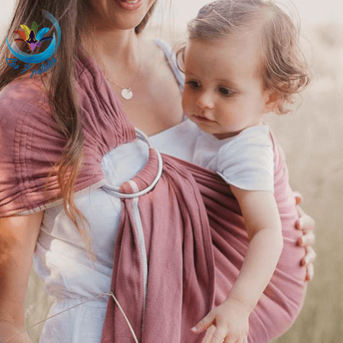 Echarpe Terracotta Sling avec anneau pour porter bébé
