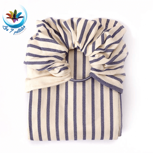 Echarpe porte bebe sans noeud avec anneau Malo sling
