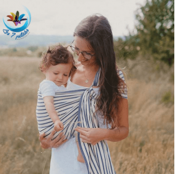 Echarpe Malo Sling avec anneau pour porter bébé
