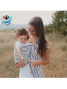 Echarpe Malo Sling avec anneau pour porter bébé
