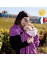 Echarpe porte bebe sans noeud avec anneau Jungle Paradisio sling