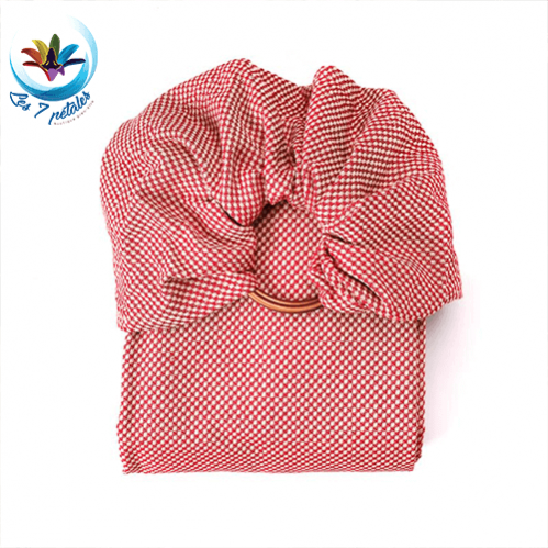 Echarpe Rétro Carmin Sling avec anneau