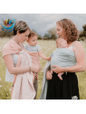 Echarpe Ginkgo Vert Sling pour bébé