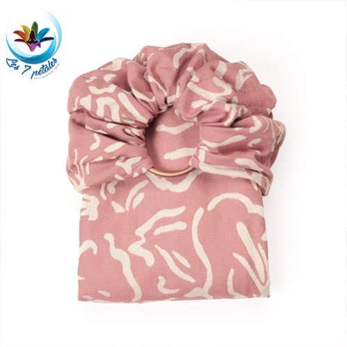 Echarpe Sling SeaCell® Azalée rose avec anneau