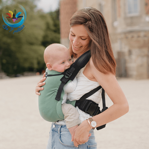 My Néo Vert porte-bébé préformé dès la naissance