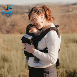 Porte bébé préformé gamme Néo couleur ébene