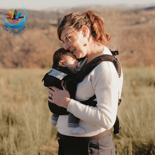 Porte bébé préformé gamme Néo couleur ébene
