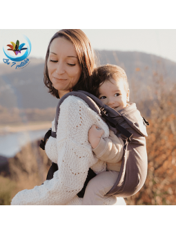Porte bébé préformé gamme Néo couleur Galet