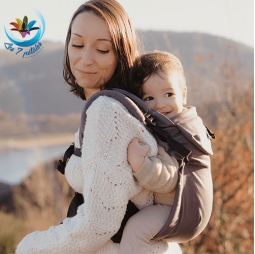 Porte bébé préformé gamme Néo couleur Galet