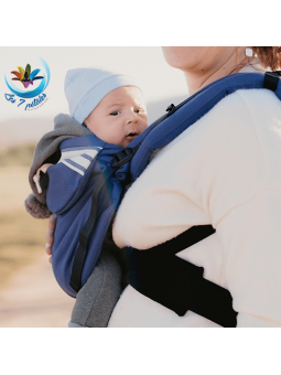 Porte bébé préformé gamme Néo couleur Marin
