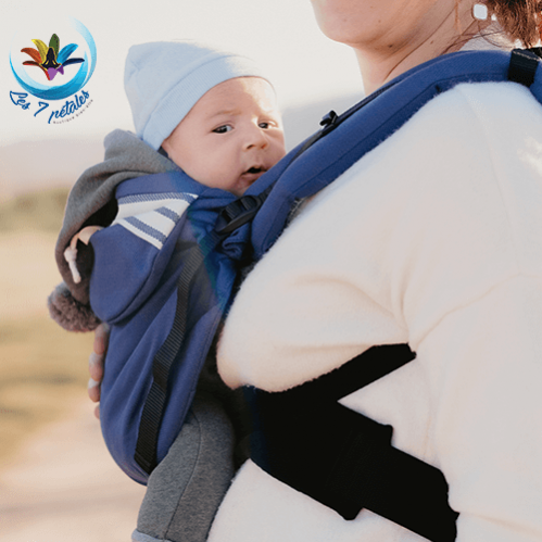 Porte bébé préformé gamme Néo couleur Marin