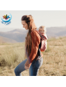 Porte bébé préformé gamme Néo couleur Acajou