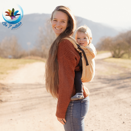 Porte bébé préformé gamme Néo couleur Ocre