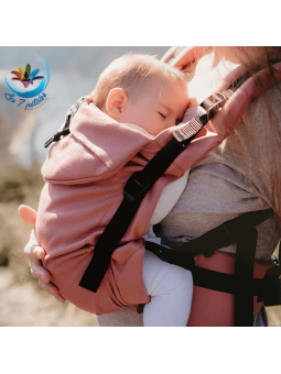 Porte-bébé Acajou préformé Néo Plus pour 3 mois à 3 ans