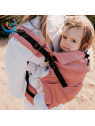 Neo plus acajou portage bébé préformé et évolutif