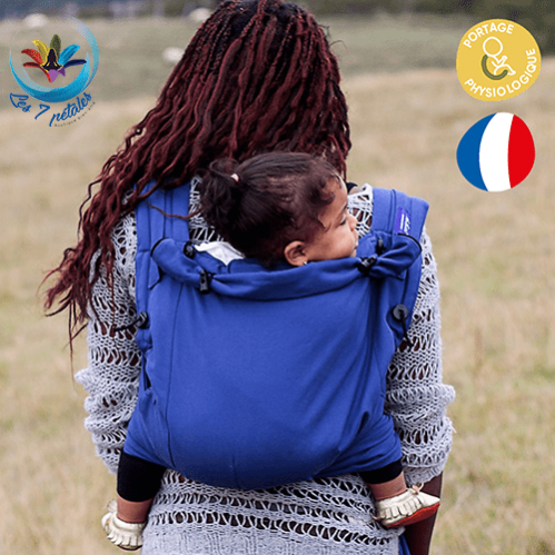 Echarpe de portage préformée inspirée par les porte-bébés chinois Mei Tai
