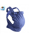 Echarpe preformée de portage pour bébé à partir de 3 mois pour port de longue durée - modele encre bleue