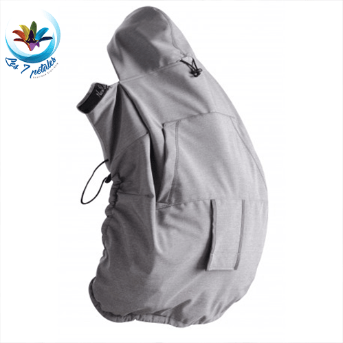 couverture de portage bébé à utiliser en poussette, maxi cosy ou porte-bébé
