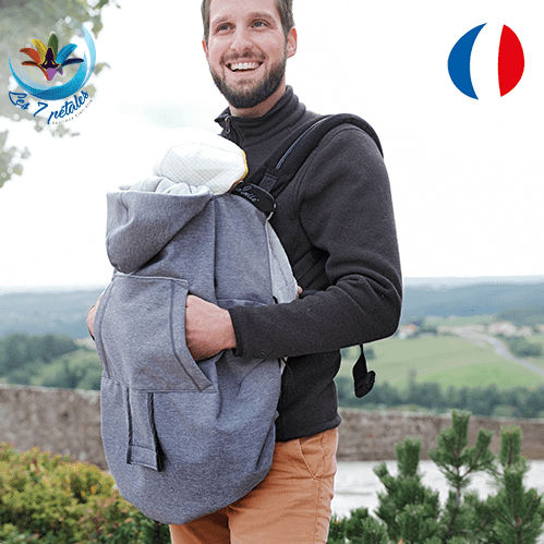 Couverture chancelière 3 en 1 pour portage de bébé dès la naissance