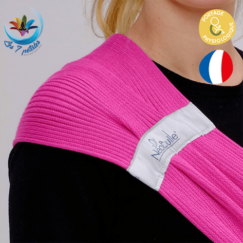 Fushia - Portage d'appoint pour bébé et aide à bras de maman