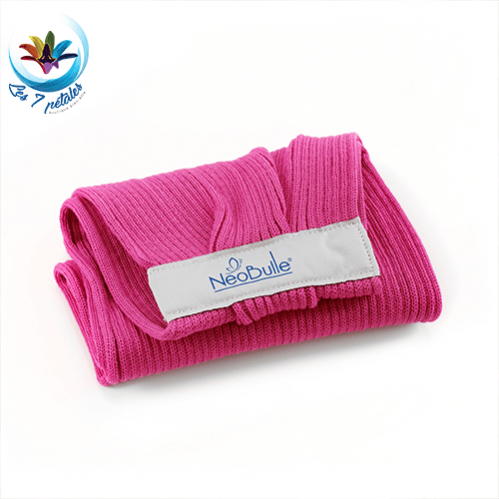Hop'la porte-bébé ergonomique ficelle Fushia
