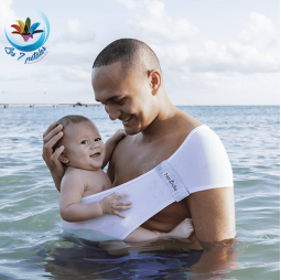 Echarpe aquatique spécial jeux d'eau avec bébé marque neobulle