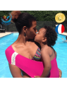 Echarpe rose d'appoint pour activité aquatique avec bébé jusqu'à 3 ans