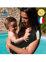 Porte-bébé aquatique noir aquabulle