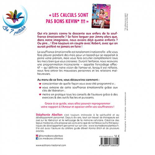 Dos de couverture de Merci Connard Stephanie Abellan des Médéores d'Ankaa