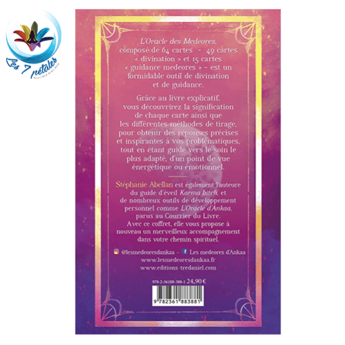 Dos du coffret de l'oracle des médéores de Stéphanie Abellan
