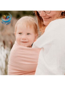 Echarpe Abélia Sling avec anneau pour porter bébé
