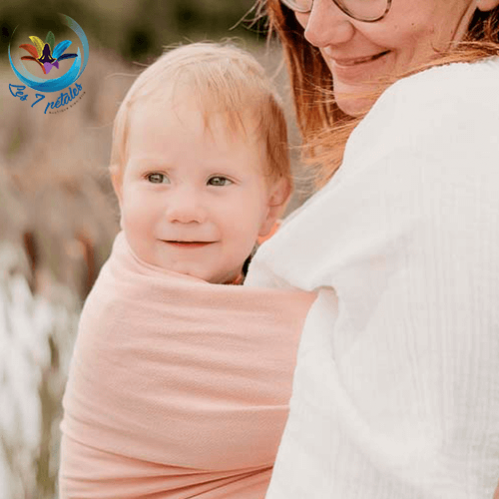 Echarpe Abélia Sling avec anneau pour porter bébé