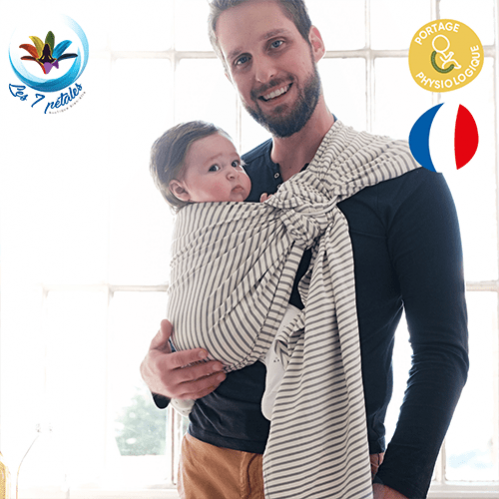 Reconnu par des professionnels de santé, My Sling Mistigri Néobulle pour le confort et la sécurité de bébé