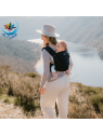 Portage sur le dos de bébé 1er âge préformé My néo noir