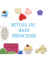 Assortiment Bain avec savons, bombes de bain et macarons Princesse