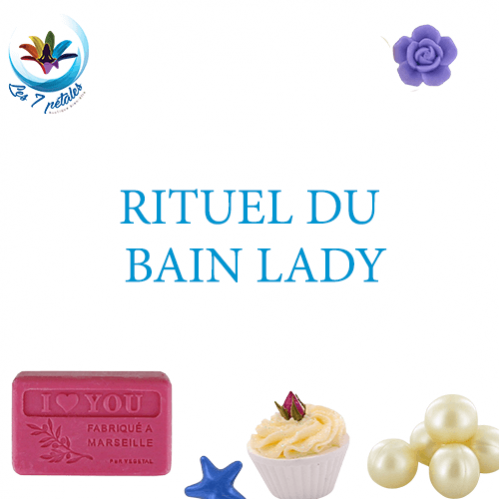 Assortiment Bain Lady avec savons, bombes de bain, macaron