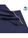 Echarpe traditionnelle porte-bébé couleur unie bleu frégate
