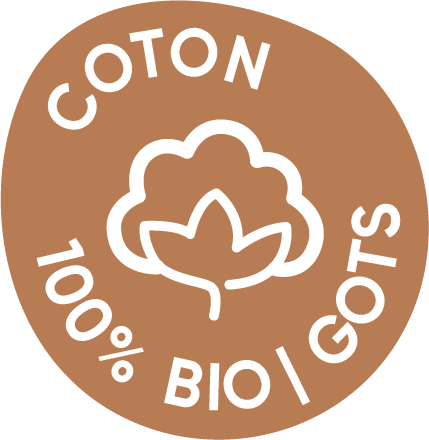 Tissu coton 100% bio gots